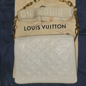 Louis Vuitton White Quilted Women's Bag